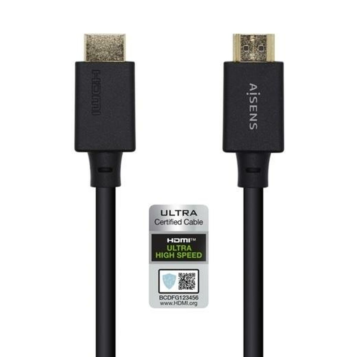 Kabel HDMI Aisens A150-0422 Svart