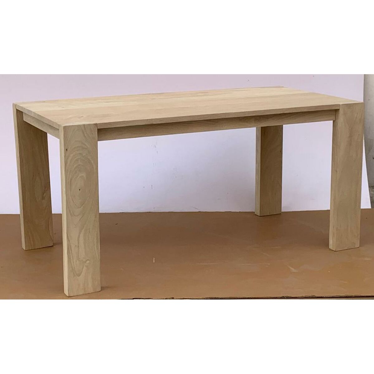 Matsalsbord Home ESPRIT Naturell Mangoträ 160 x 80 x 77 cm - 6