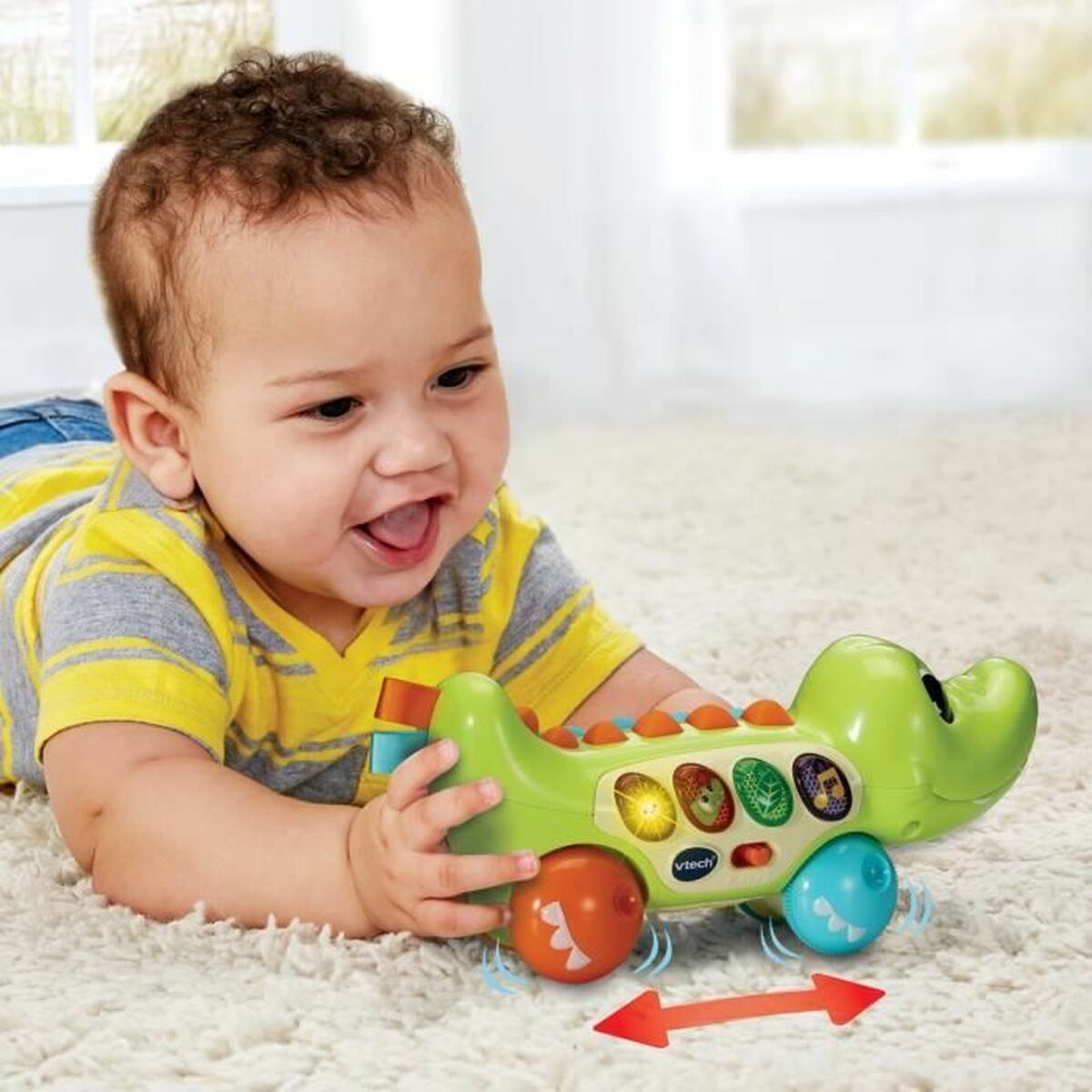 Utbildningsspel Vtech Baby Rouli Croco rigolo (FR) - 5