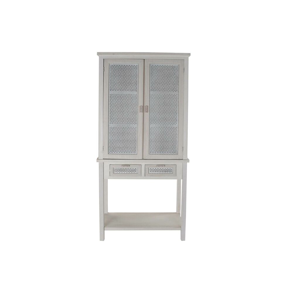 Skänk DKD Home Decor Vit Trä Trä MDF 80 x 37,4 x 175,5 cm - 2
