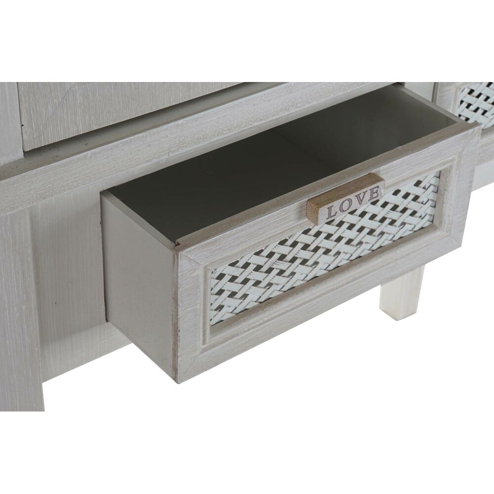 Skänk DKD Home Decor Vit Trä Trä MDF 80 x 37,4 x 175,5 cm - 7