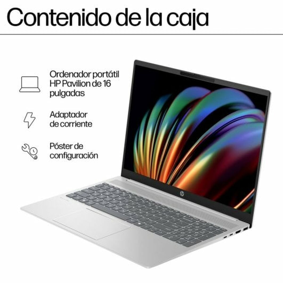 Bärbar dator HP Pavilion 16-af0008ns 16" 16 GB RAM 1 TB SSD - 4