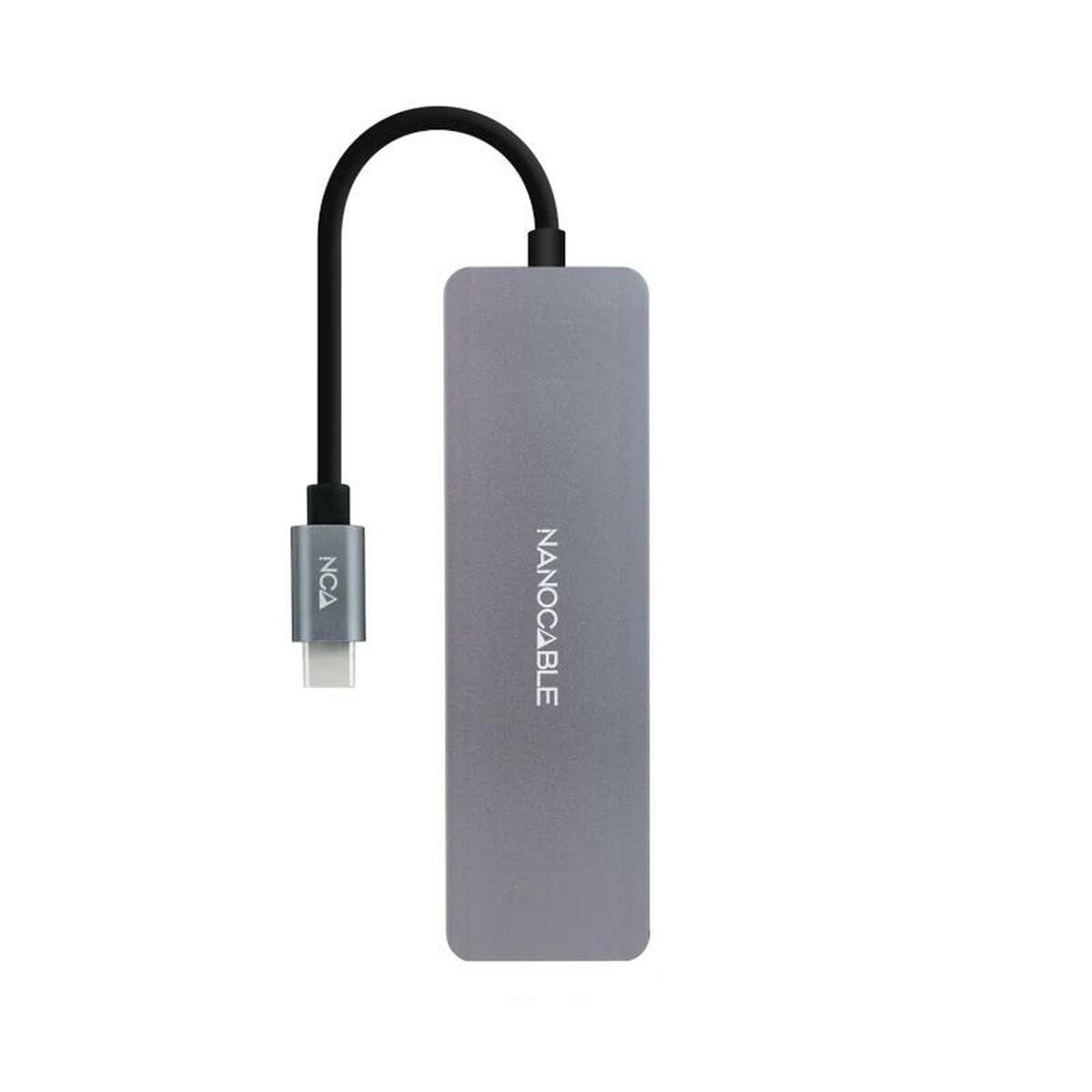 USB-HUB NANOCABLE 10.16.4409 Grå (1 antal) - 2