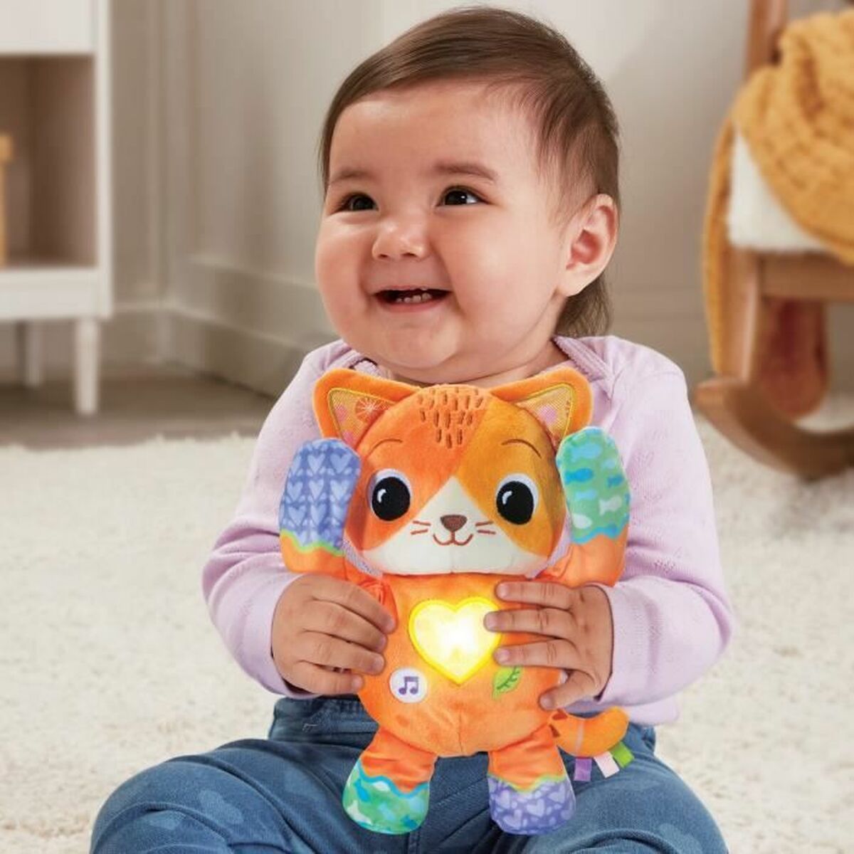 Utbildningsspel Vtech Baby Fripon cache-cahe chaton (FR) - 5