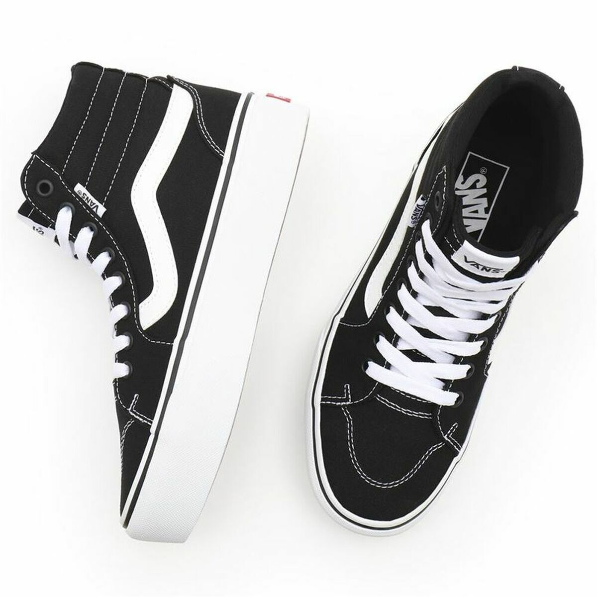 Sportskor Casual Dam Vans Filmore Hi Platform Svart - 8
