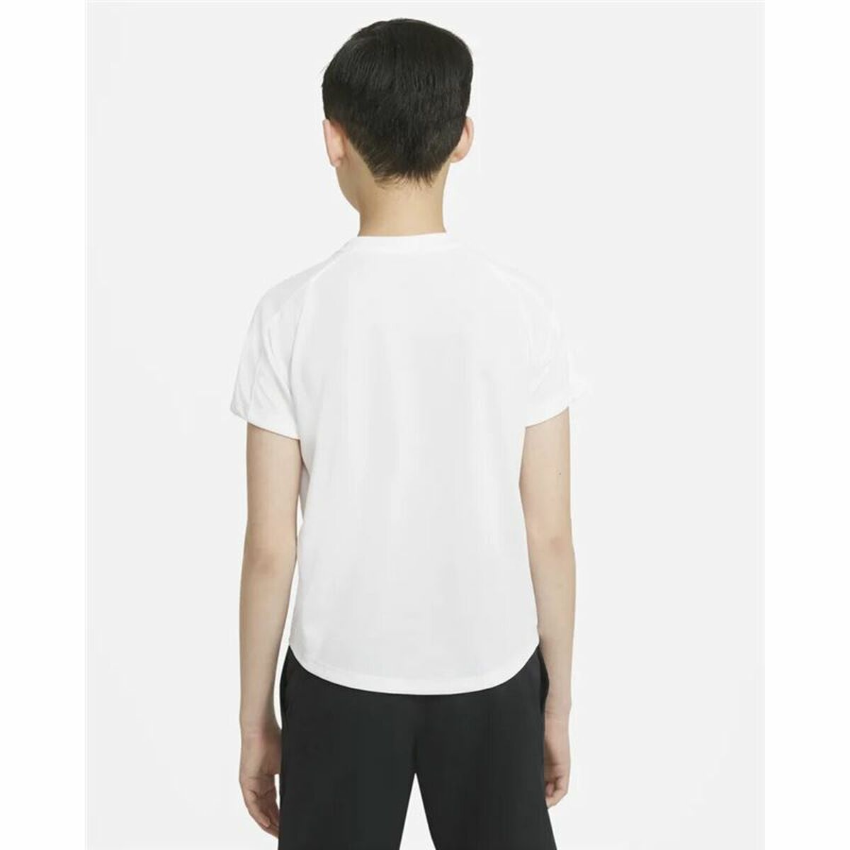 Barn T-shirt med kortärm Nike Court Dri-FIT Victory Vit - 5