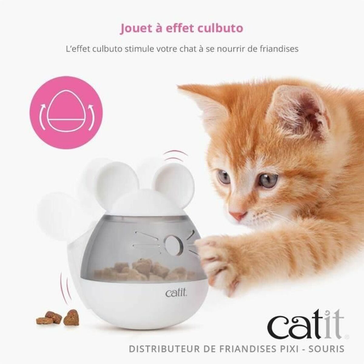Automatisk matare Catit Mus Vit Plast 1 L - 2