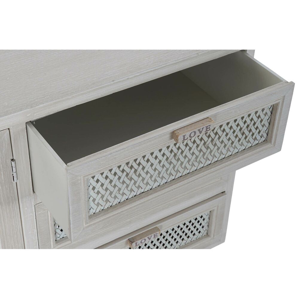 Skänk DKD Home Decor   Vit Trä Trä MDF 110 x 41 x 64 cm - 3