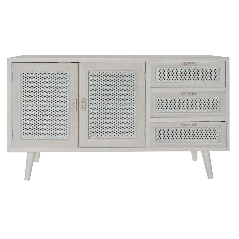 Skänk DKD Home Decor   Vit Trä Trä MDF 110 x 41 x 64 cm - 5