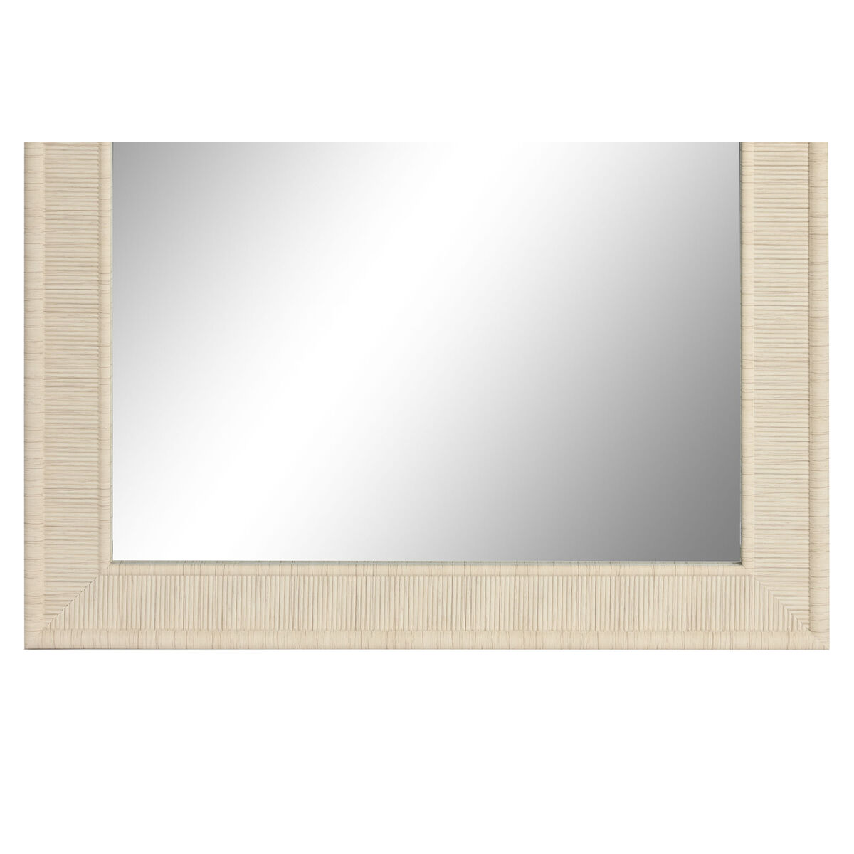 Väggspegel Home ESPRIT Beige Naturell 74 X 2 X 162 cm (2 antal) - 3