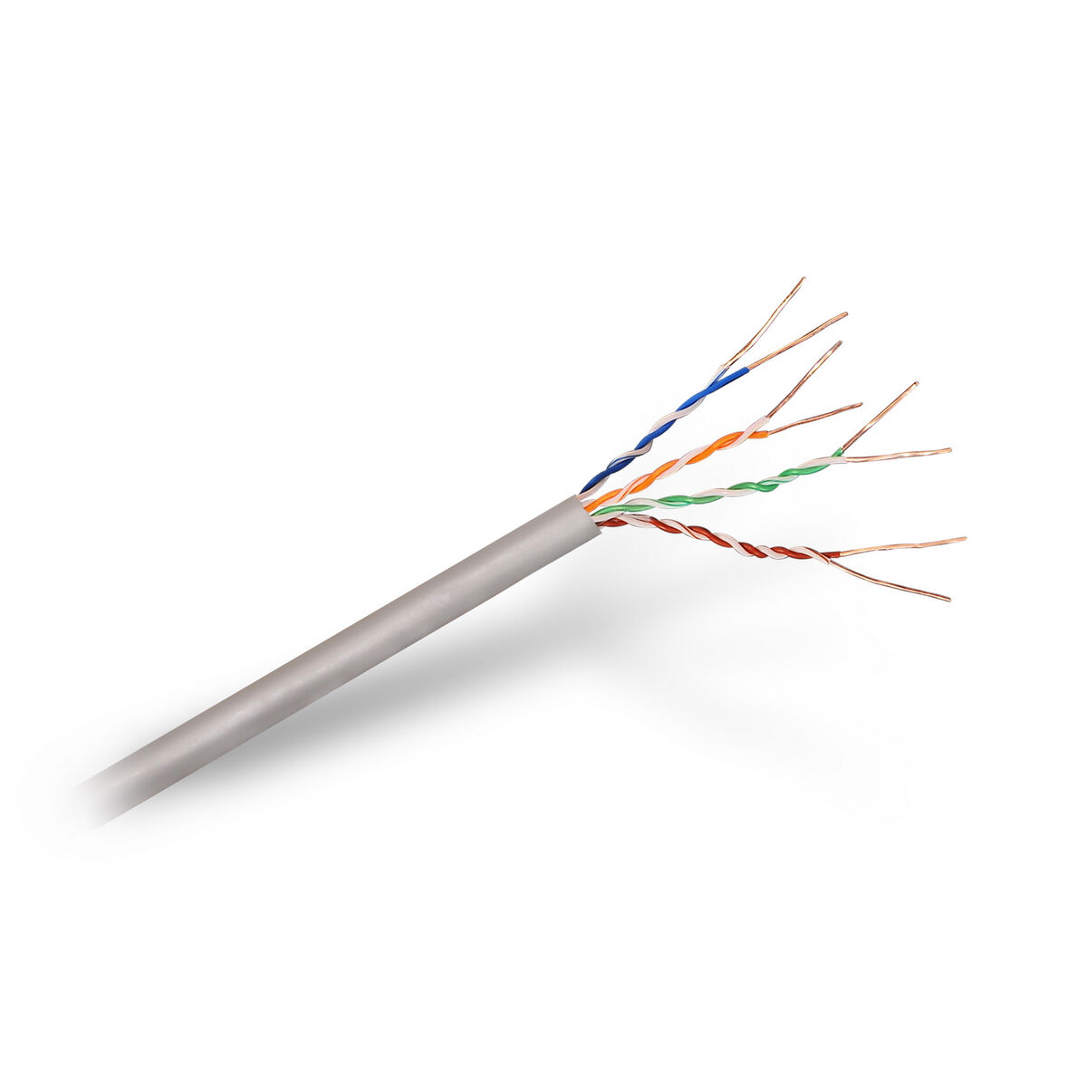 Nätkabel UTP Styv Kategori 5e Aisens A133-0209 Grå 305 m