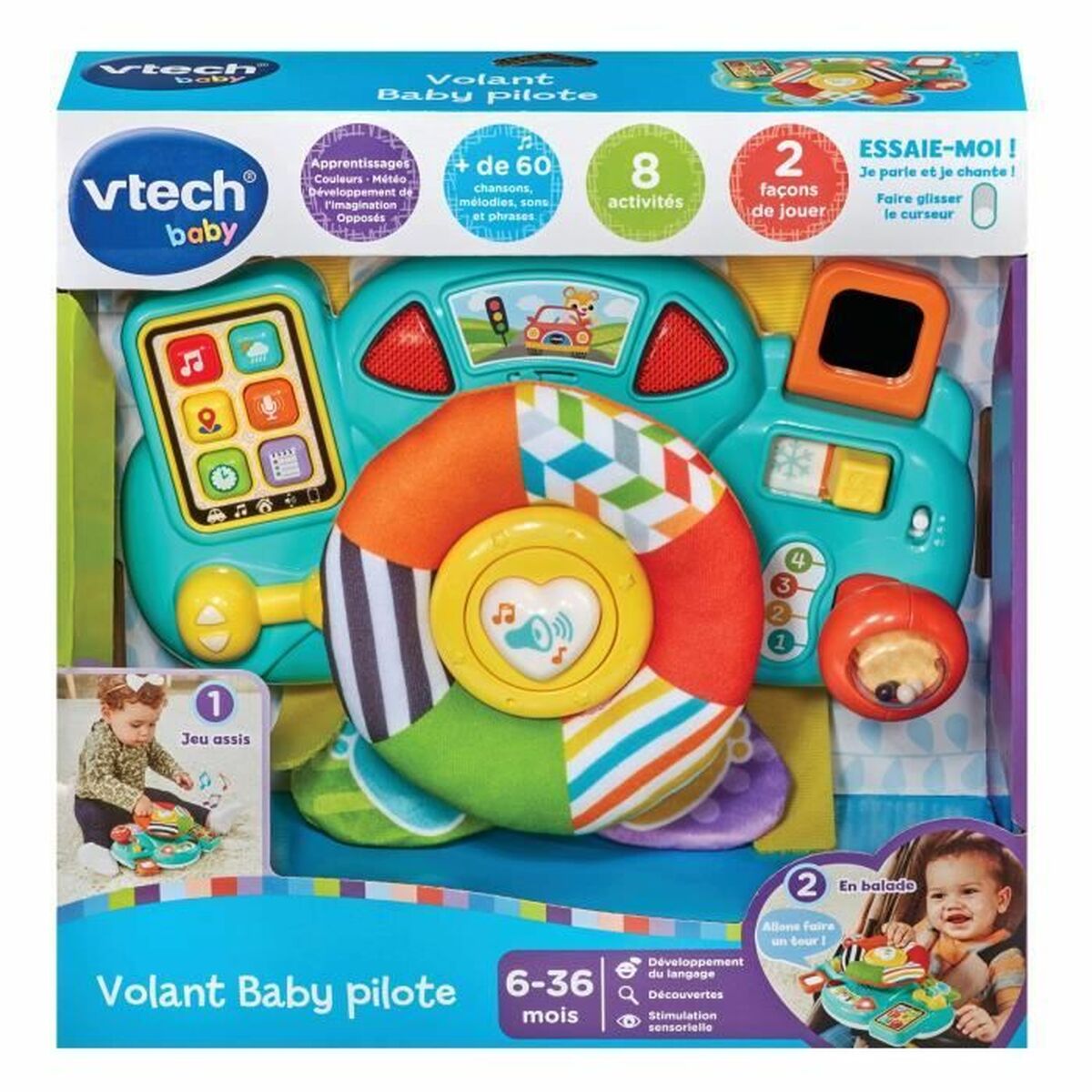 Utbildningsspel Vtech Baby Volant Baby Pilote (FR) - 2