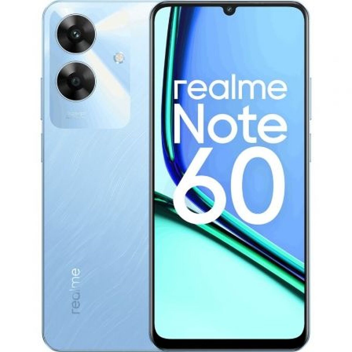 Smartphone Realme NOTE 60 4-128 BL Octa Core 4 GB RAM 128 GB Blå 6,74"