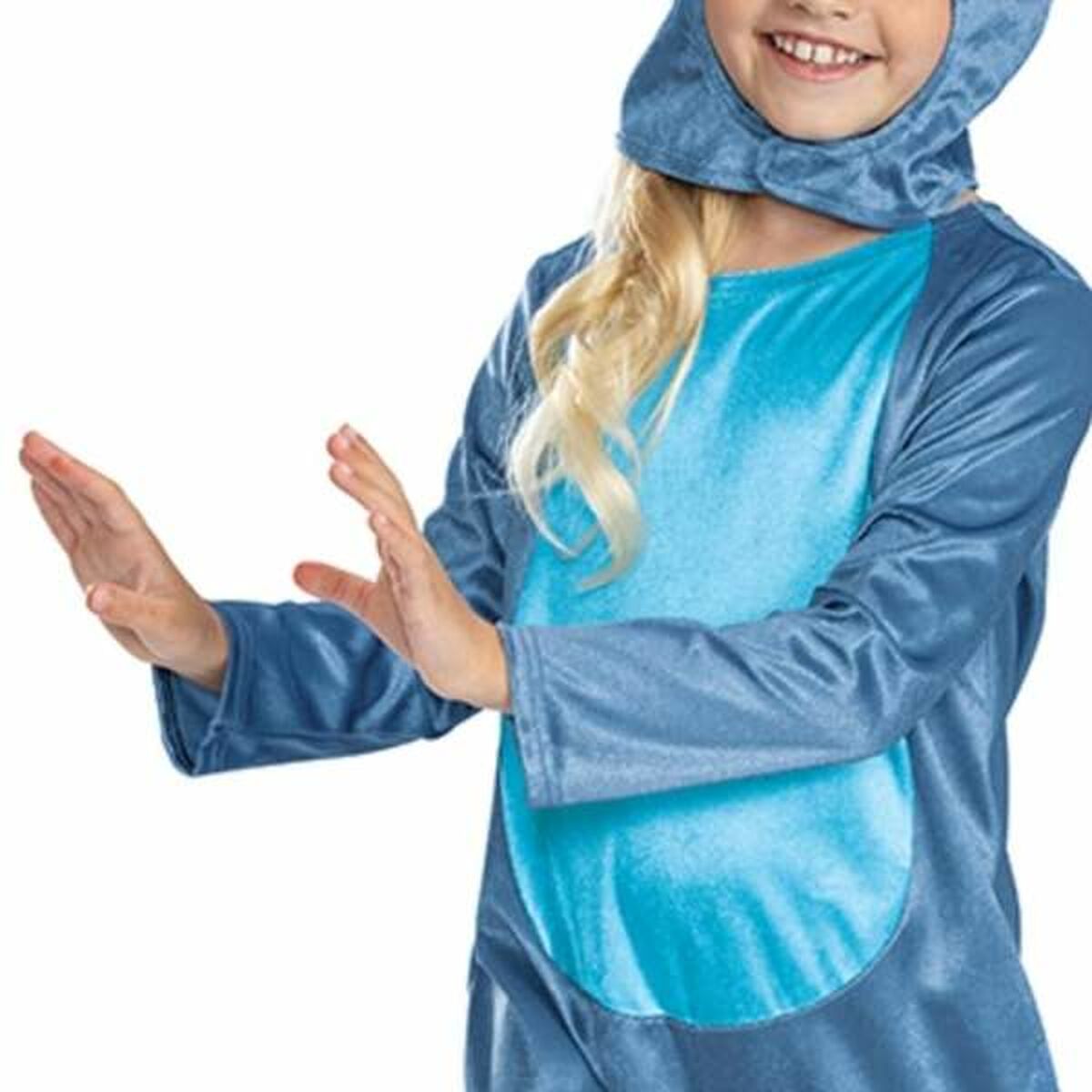 Maskeraddräkt för barn Disney Stitch  Blå 7-9 år - 3