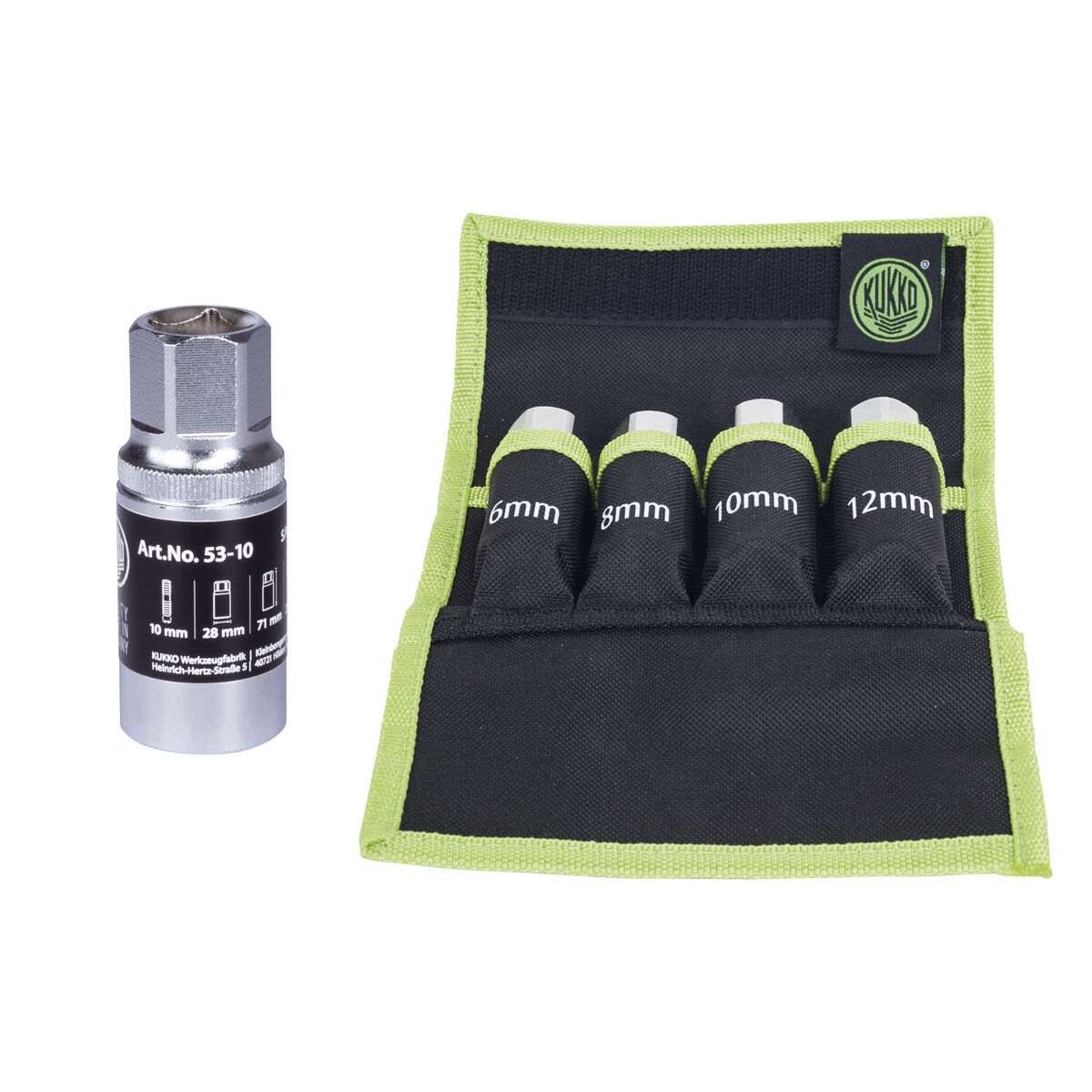 Uppsättning av Utdragare KUKKO 10 mm 6 mm 12 mm 8 mm - 2