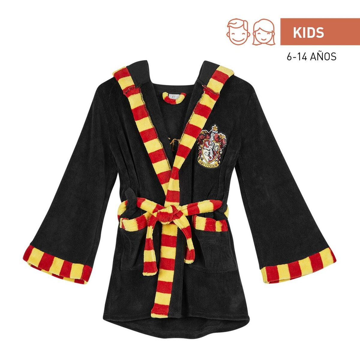 Badrock för barn Harry Potter 30 1 30 Svart