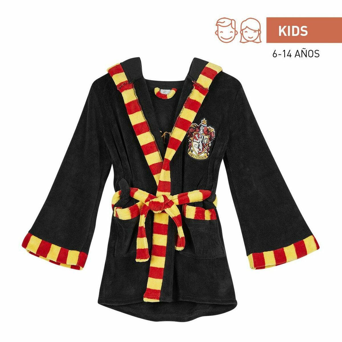 Badrock för barn Harry Potter 30 1 30 Svart - 17