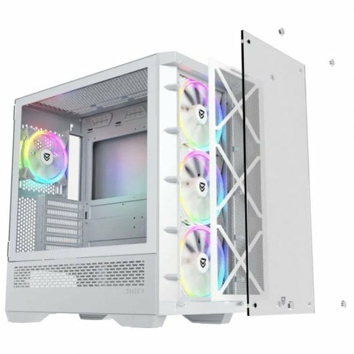 ATX Semitorn Nfortec Draco X White Vit - 10