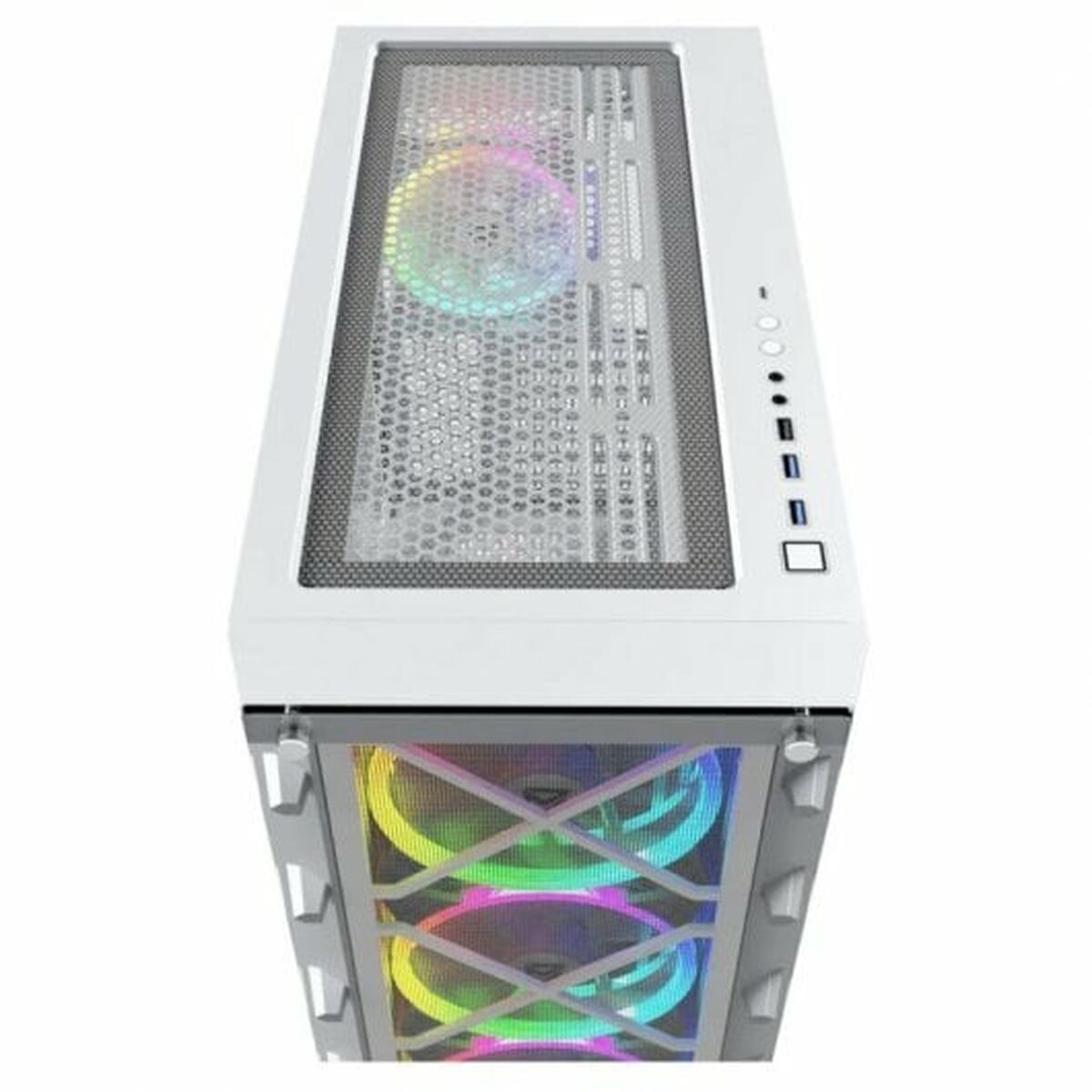 ATX Semitorn Nfortec Draco X White Vit - 8