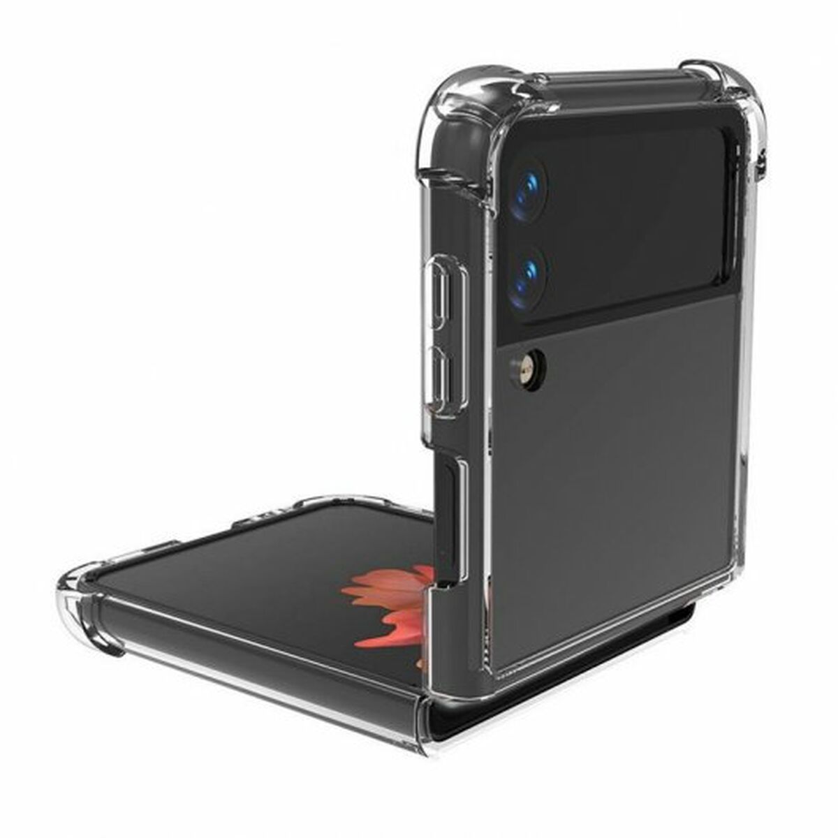 Mobilfodral Cool Galaxy Z Flip3 Transparent Samsung - 2
