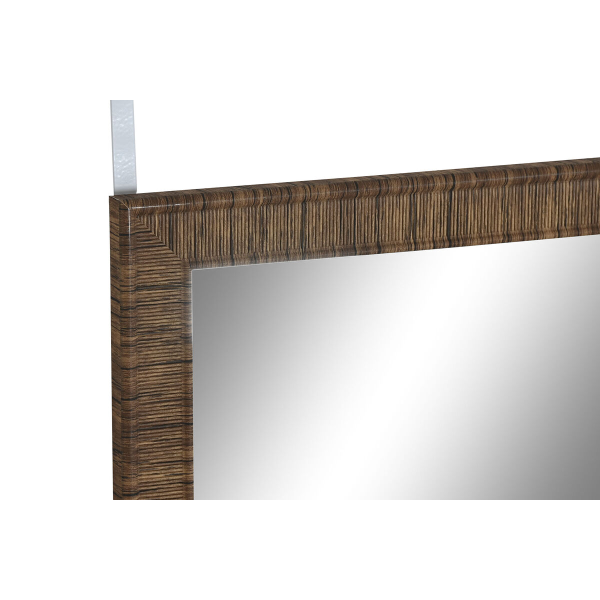 Väggspegel Home ESPRIT Brun Beige Grå Naturell 35 x 2 x 125 cm (4 antal) - 2