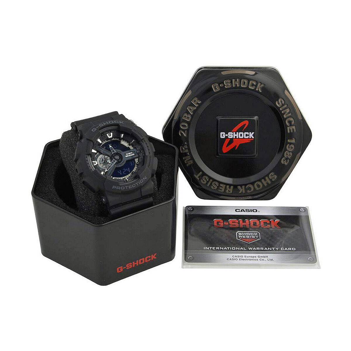 Herrklocka Casio G-Shock CLASSIC Svart Silvrig (Ø 55 mm) - 2
