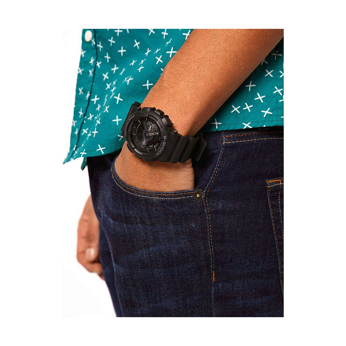 Herrklocka Casio G-Shock CLASSIC Svart Silvrig (Ø 55 mm) - 3