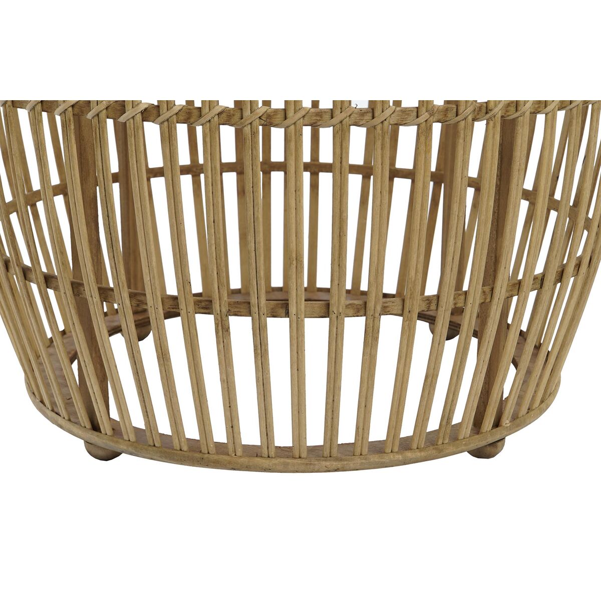 2-bordsset DKD Home Decor Ljusbrun 70 x 70 x 50 cm - 3