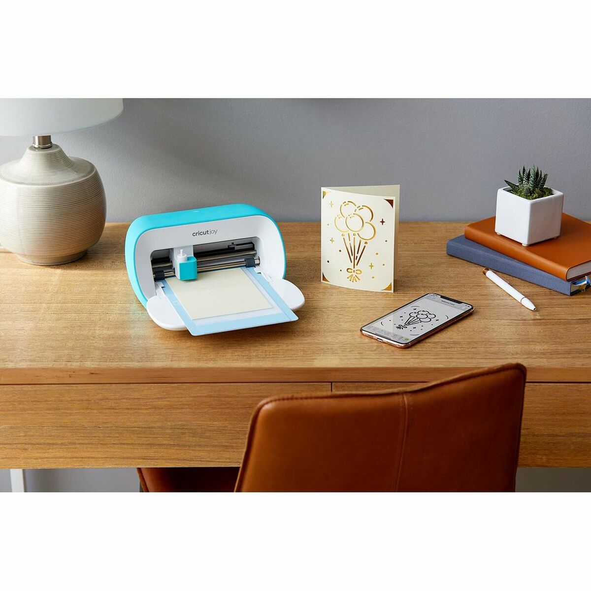 Elektrisk trimmer Cricut Joy Bärbar Blå Vit - 2