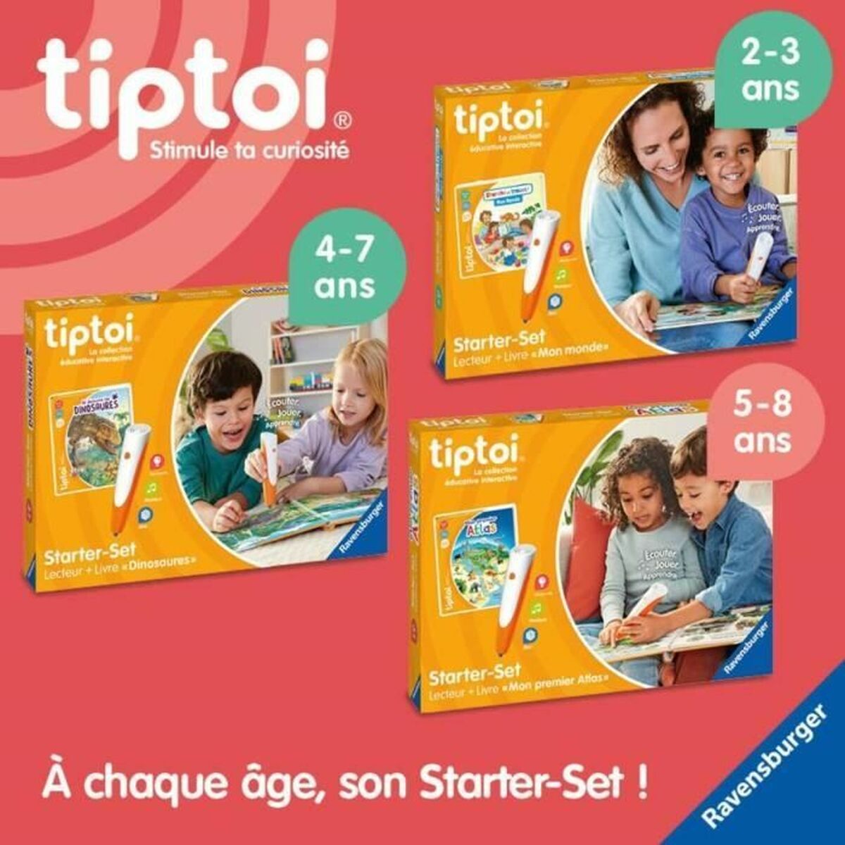 Utbildningsspel Ravensburger tiptoi® Starter Encyclo 4005556001767 (FR) - 4