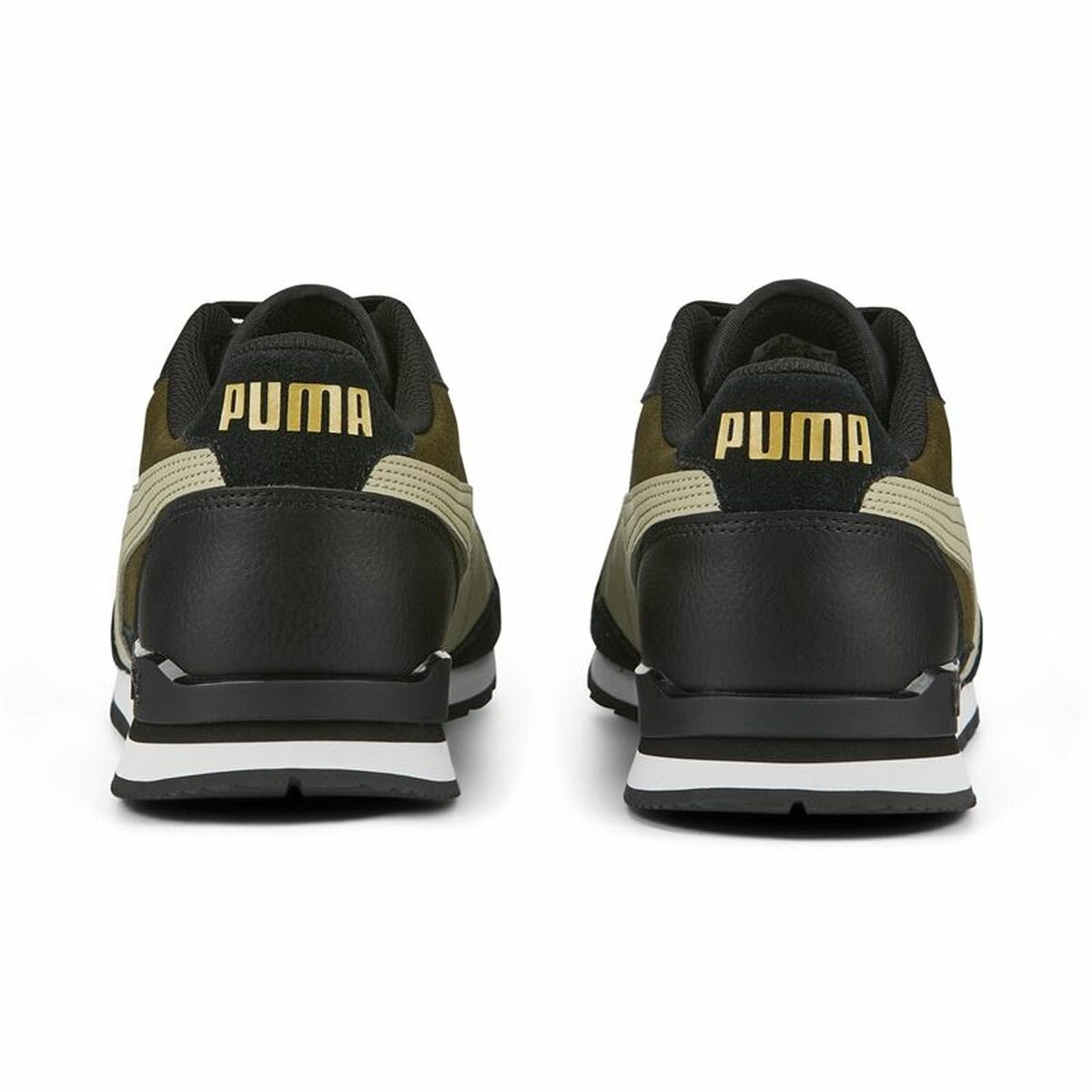 Löparskor, Vuxna Puma ST Runner v3 SD Svart Oliv Män - 2