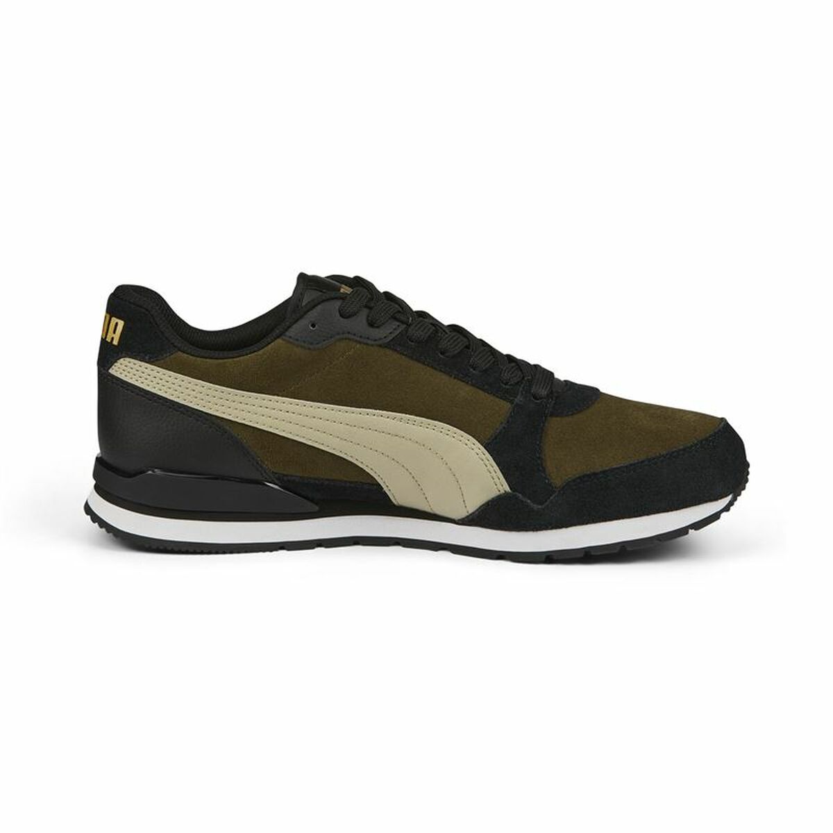 Löparskor, Vuxna Puma ST Runner v3 SD Svart Oliv Män - 6