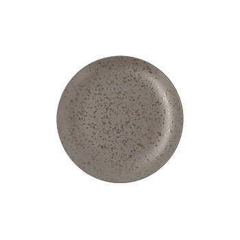 Platt skål Ariane Oxide Grå Keramik Ø 21 cm (12 antal)