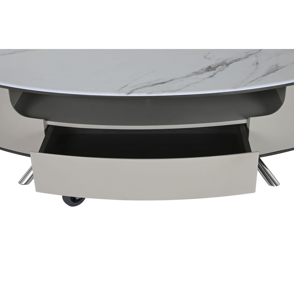 Soffbord Home ESPRIT Vit Beige 140 x 75 x 40 cm - 3