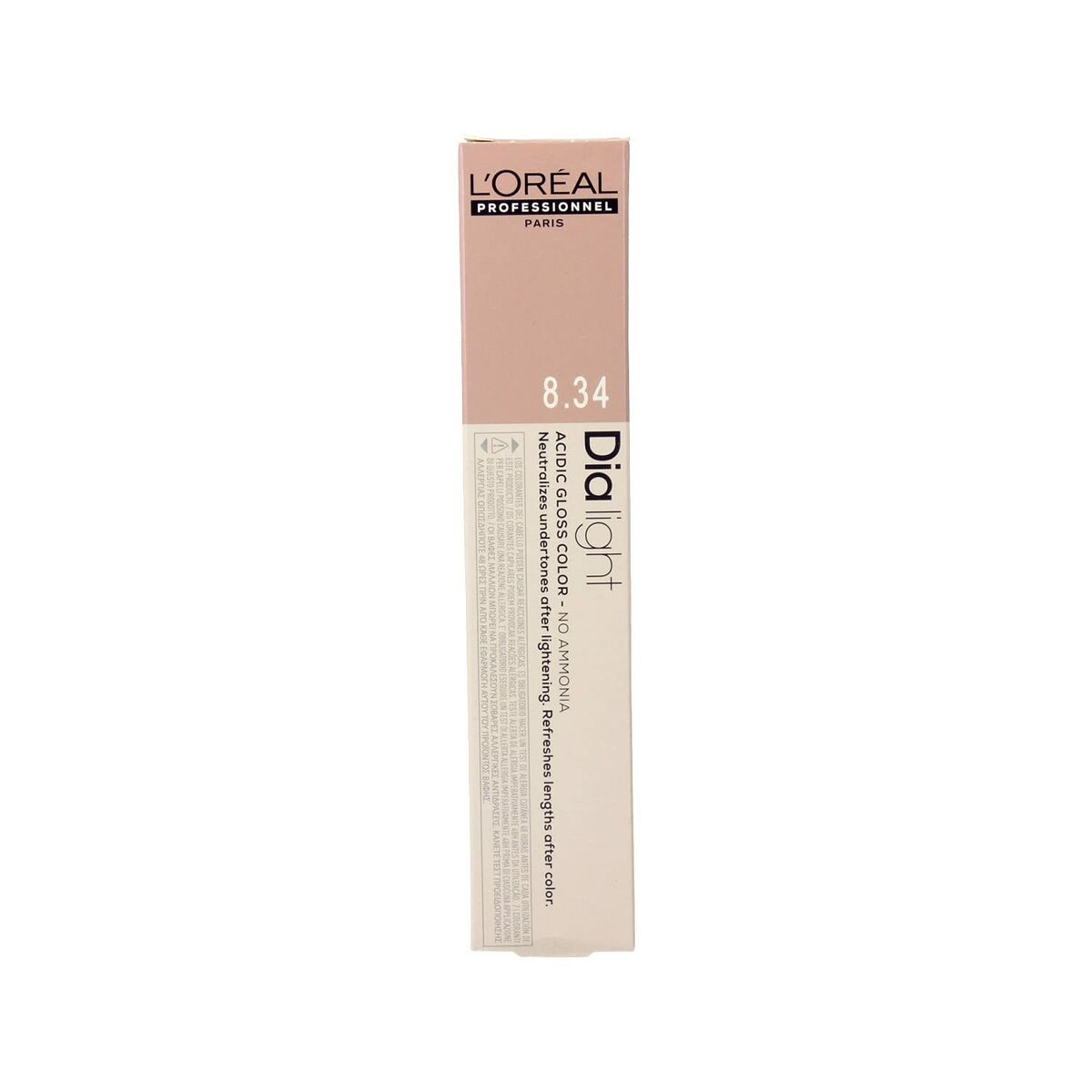 Färg utan ammoniak L'Oreal Professionnel Paris Dia Light Nº 8.34 Nº 8,34 50 ml