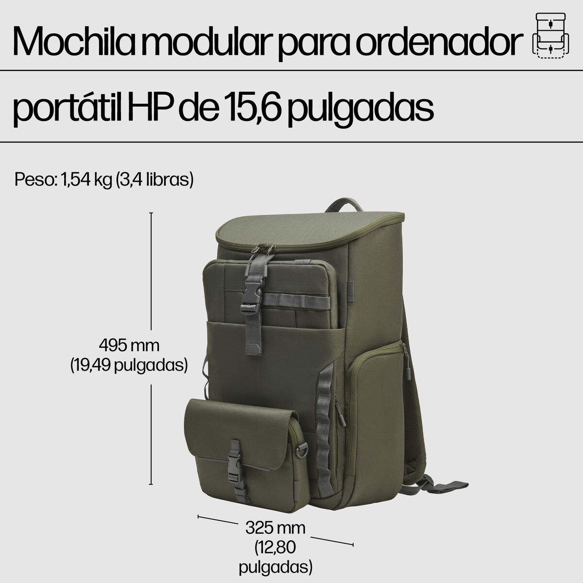 Laptopväska HP 9J496AA - 3