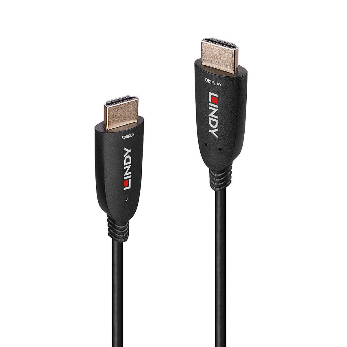 Kabel HDMI LINDY OPTIC HYBRID Svart - 2