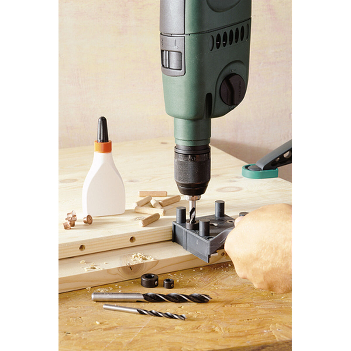 Wood assembly kit Wolfcraft 4645000 Universal 79 Delar - 3