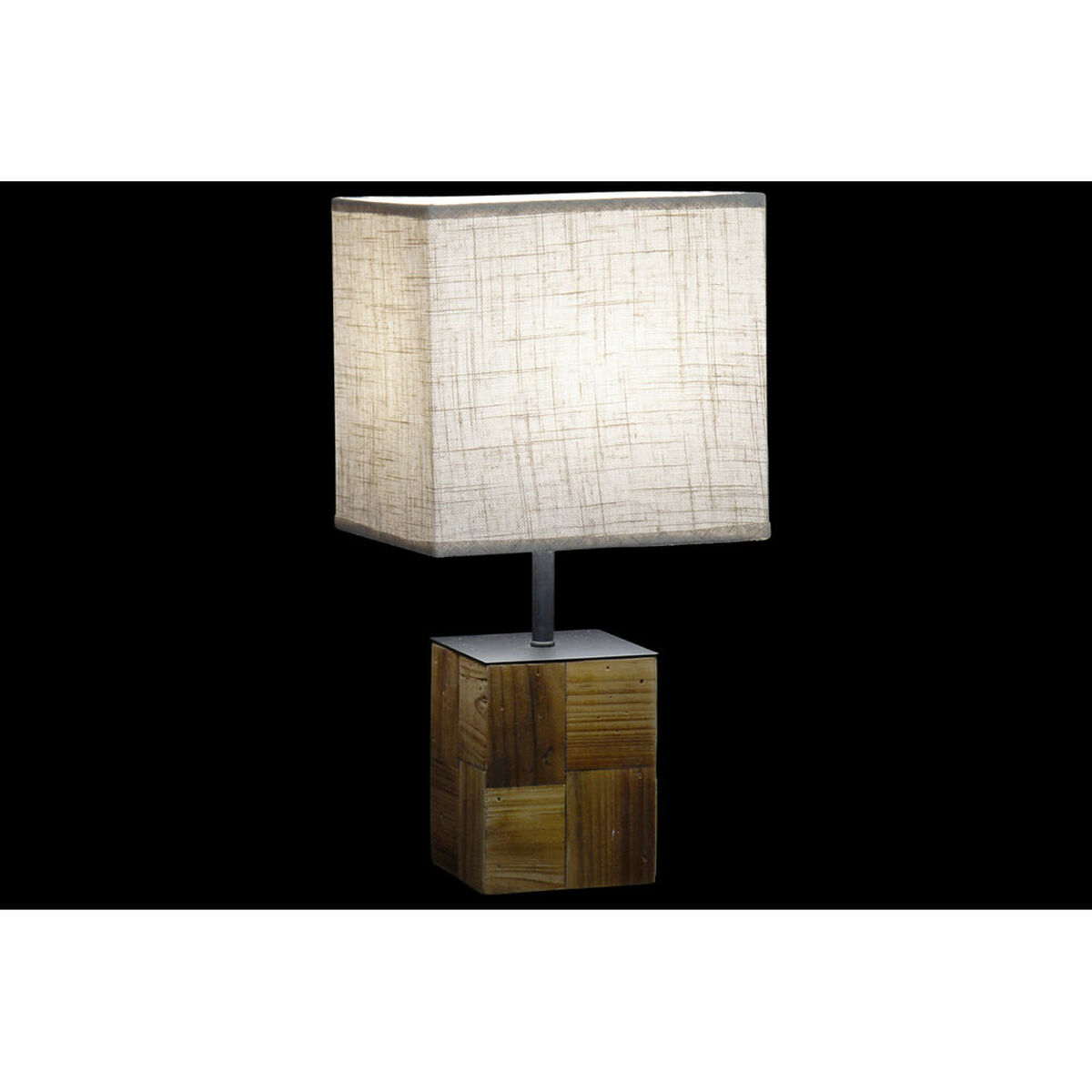 Bordslampa DKD Home Decor 20,5 x 20,5 x 40 cm Gran Metall 220 V 60 W (2 antal) - 2