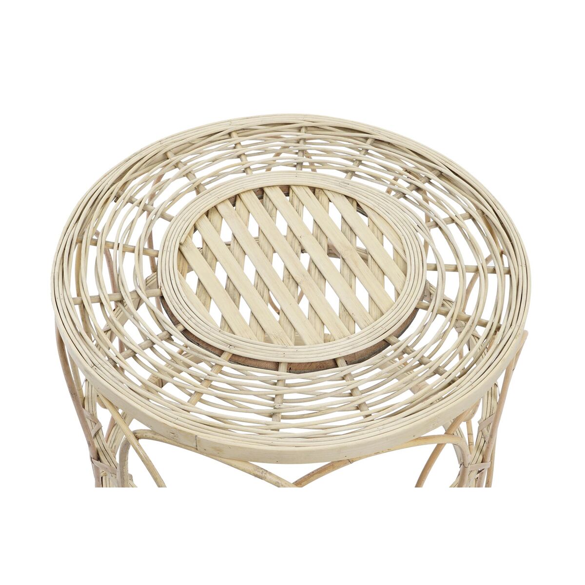 2-bordsset DKD Home Decor Brun 50 x 50 x 40 cm 50 x 50 x 41,5 cm - 5
