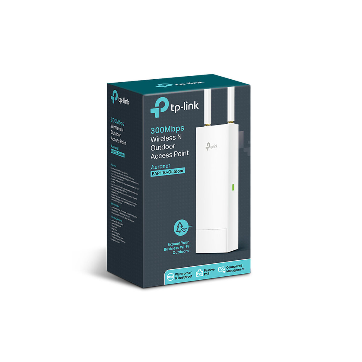 Anslutningspunkt TP-Link EAP110-Outdoor Vit - 4