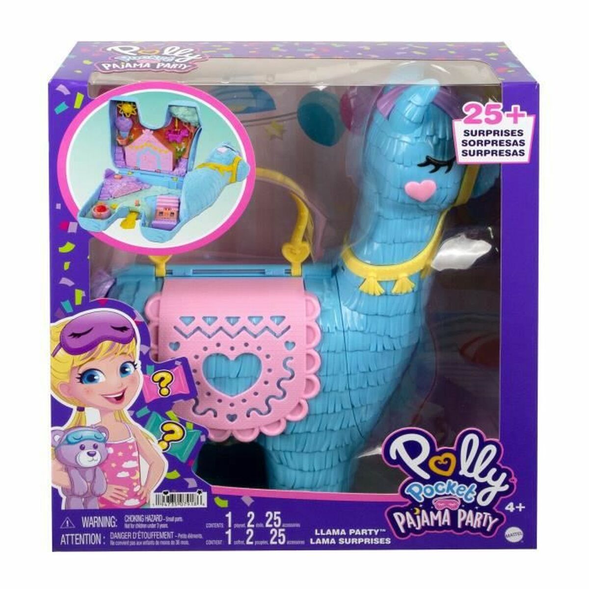 Playset Polly Pocket Lama Surprises - 2