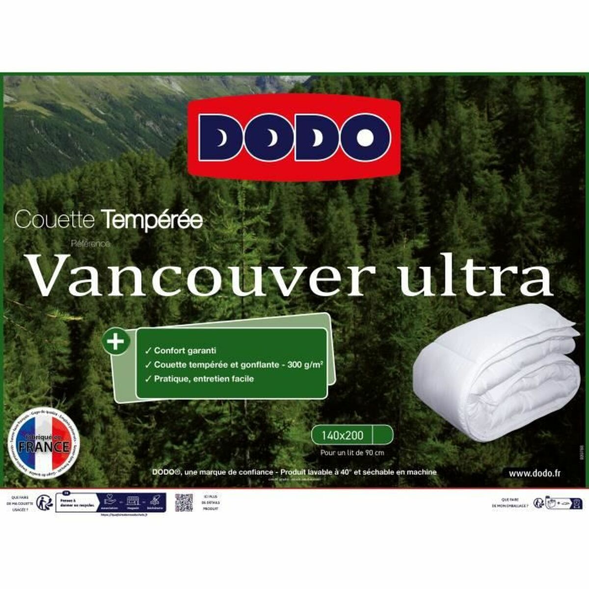 Täcke DODO  Vancouver 140 x 200 cm - 2