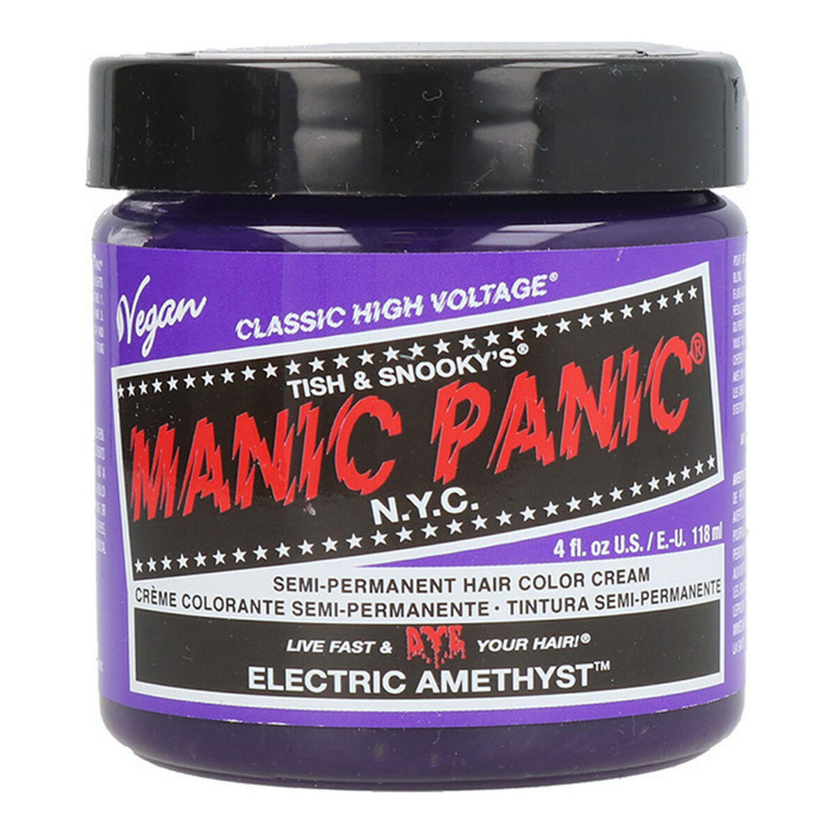Permanent färg Classic Manic Panic Electric Amethyst (118 ml) - 5