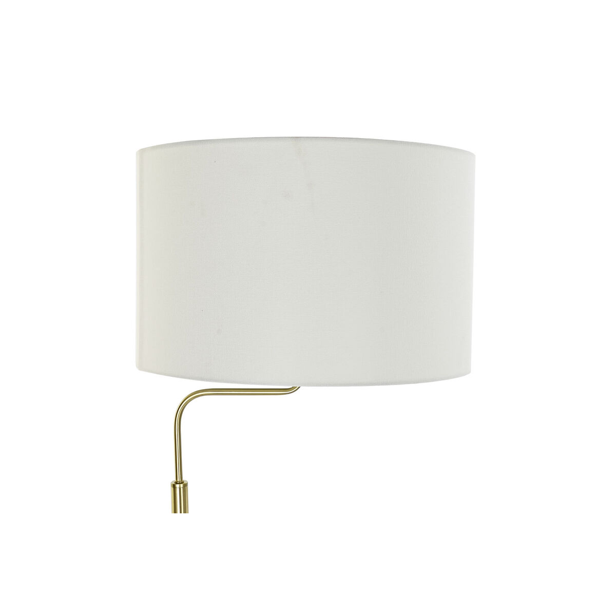 Golvlampa DKD Home Decor 43,5 x 40 x 154 cm Gyllene Metall Vit 220 V 50 W - 2