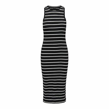 Klänning Only Onlbelfast Stripe Svart