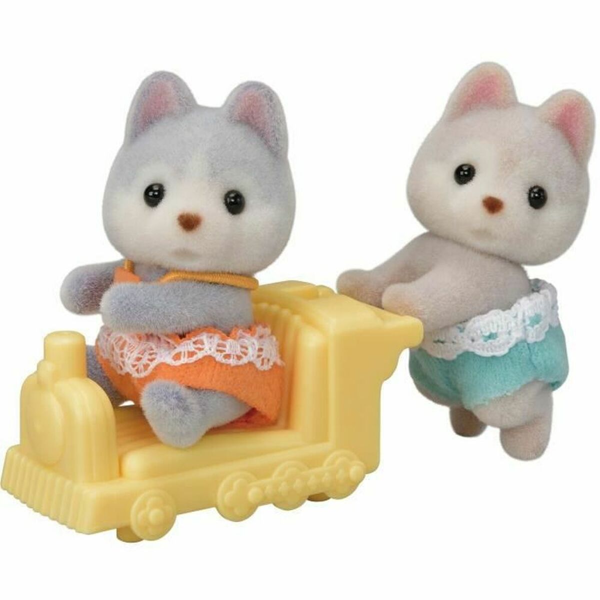 Actionfigurer Sylvanian Families Los gemelos Husky