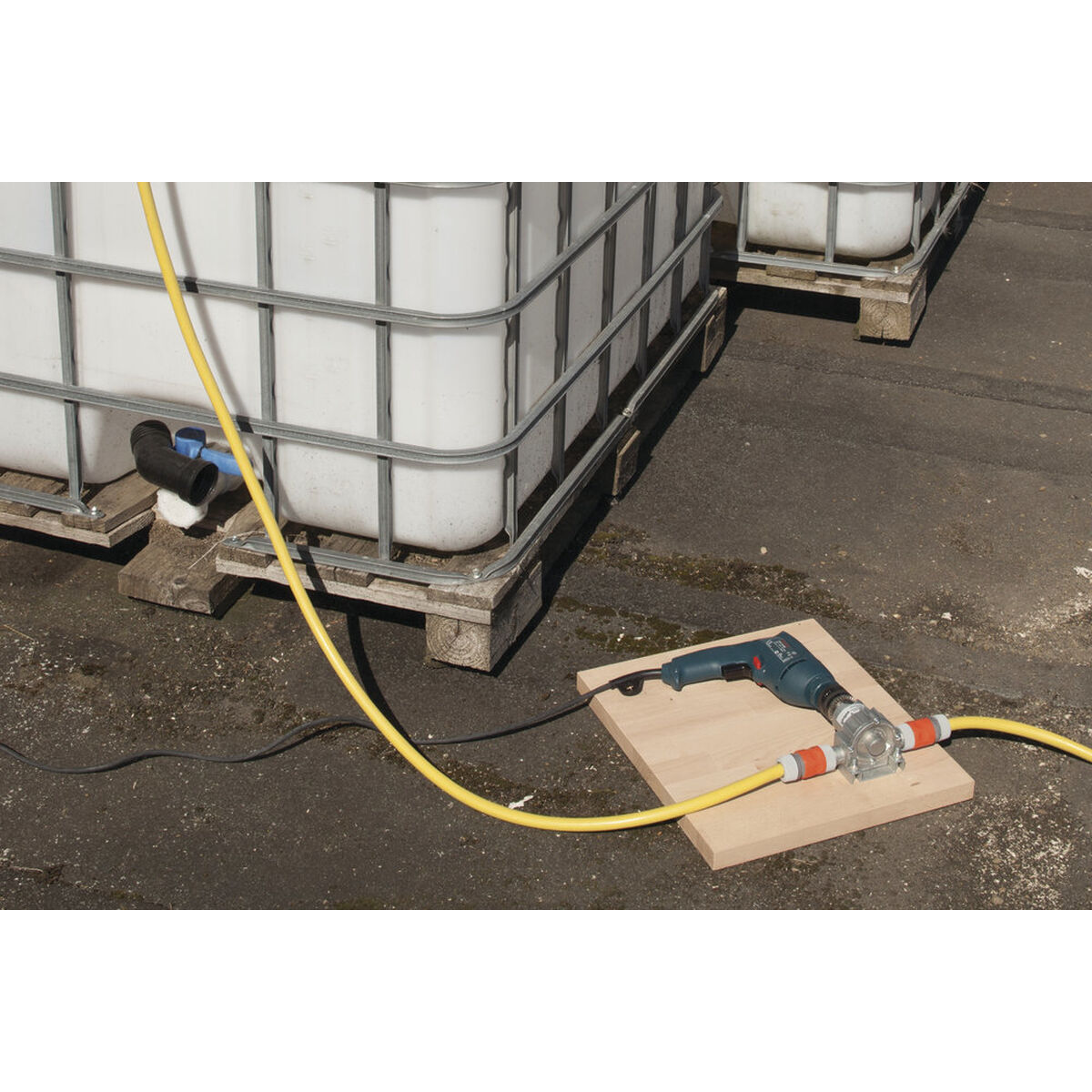 Vattenpump Wolfcraft 2200000 Borrmaskin - 4