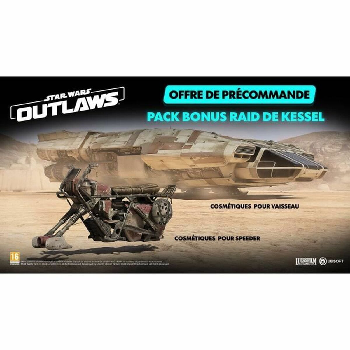 PlayStation 5 Videospel Ubisoft Star Wars : Outlaws - Gold Edition - 3