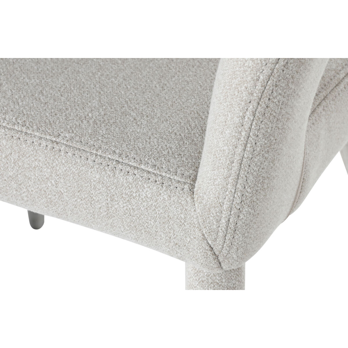 Matsalsstol Home ESPRIT Beige Polyester Metall 57,5 X 60 X 81 cm - 4